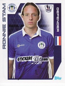 Sticker Ronnie Stam - Premier League Inglese 2011-2012 - Topps