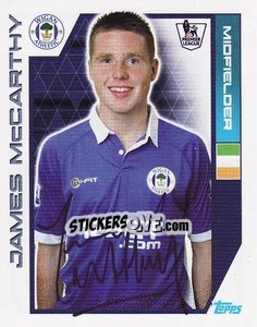 Figurina James McCarthy - Premier League Inglese 2011-2012 - Topps