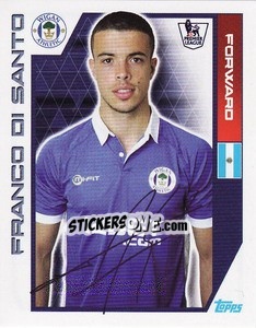 Cromo Franco Di Santo - Premier League Inglese 2011-2012 - Topps