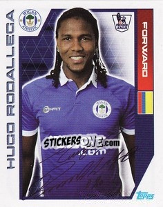 Sticker Hugo Rodallega - Premier League Inglese 2011-2012 - Topps