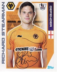 Sticker Richard Stearman - Premier League Inglese 2011-2012 n. 447 - Topps