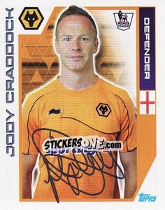 Sticker Jody Craddock - Premier League Inglese 2011-2012 - Topps