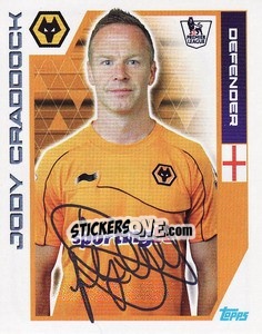 Sticker Jody Craddock - Premier League Inglese 2011-2012 n. 449 - Topps