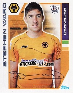 Sticker Stephen Ward - Premier League Inglese 2011-2012 n. 450 - Topps