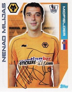 Sticker Nenad Milijas - Premier League Inglese 2011-2012 n. 454 - Topps