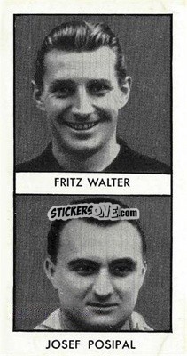 Figurina Fritz Walter / Josef Posipal