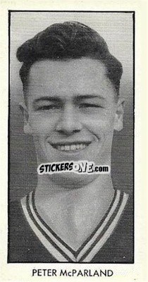 Sticker Peter McParland - Adventure World Cup Footballers 1958
 n. 11 - D.C. Thomson