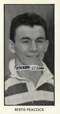 Sticker Bertie Peacock - Rover World Cup Footballers 1958
 n. 10 - D.C. Thomson