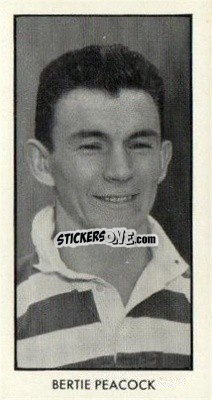 Sticker Bertie Peacock - Rover World Cup Footballers 1958
 - D.C. Thomson