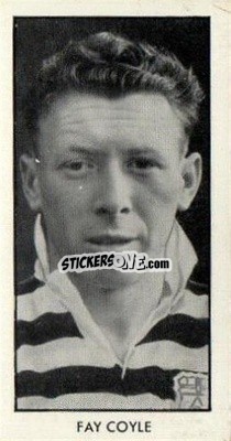 Sticker Fay Coyle - Rover World Cup Footballers 1958
 - D.C. Thomson