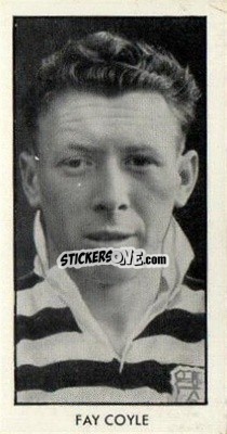 Sticker Fay Coyle - Rover World Cup Footballers 1958
 n. 12 - D.C. Thomson