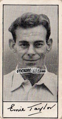 Cromo Ernie Taylor - Famous Footballers (A5) 1957
 - Barratt & Co.
