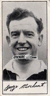 Sticker George Merchant - Famous Footballers (A5) 1957
 n. 58 - Barratt & Co.
