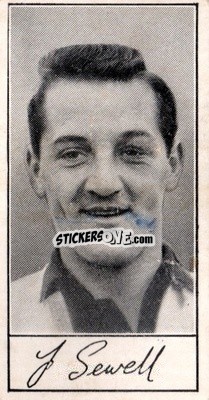 Cromo Jackie Sewell - Famous Footballers (A5) 1957
 - Barratt & Co.
