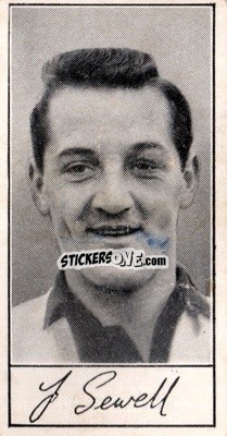 Cromo Jackie Sewell - Famous Footballers (A5) 1957
 n. 2 - Barratt & Co.

