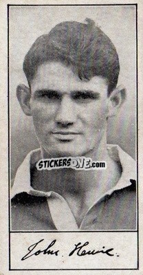 Sticker John Hewie - Famous Footballers (A5) 1957
 n. 43 - Barratt & Co.
