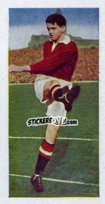 Sticker Tommy Taylor - Footballers 1957
 n. 6 - Cadet Sweets
