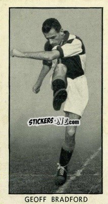 Sticker Geoff Bradford - Famous Footballers 1957
 - D.C. Thomson