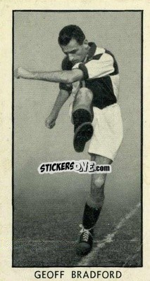 Sticker Geoff Bradford - Famous Footballers 1957
 n. 20 - D.C. Thomson