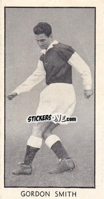 Sticker Gordon Smith - Famous Footballers 1957
 n. 17 - D.C. Thomson