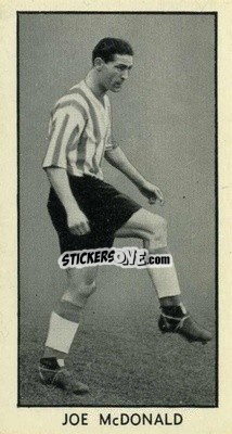 Sticker Joe McDonald - Famous Footballers 1957
 - D.C. Thomson