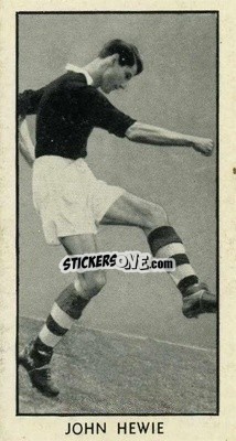 Sticker John Hewie - Famous Footballers 1957
 n. 22 - D.C. Thomson
