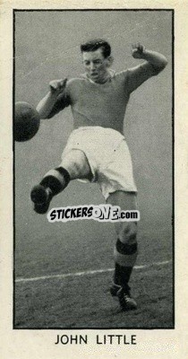 Sticker John Little - Famous Footballers 1957
 n. 16 - D.C. Thomson