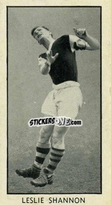 Sticker Les Shannon - Famous Footballers 1957
 n. 23 - D.C. Thomson