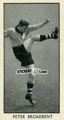 Sticker Peter Broadbent - Famous Footballers 1957
 n. 15 - D.C. Thomson