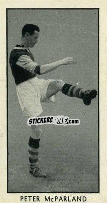 Sticker Peter McParland - Famous Footballers 1957
 - D.C. Thomson