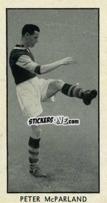 Sticker Peter McParland - Famous Footballers 1957
 n. 5 - D.C. Thomson