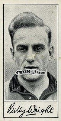 Sticker Billy Wright - Famous Footballers (A4) 1956
 - Barratt & Co.

