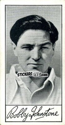 Cromo Bobby Johnstone - Famous Footballers (A4) 1956
 - Barratt & Co.
