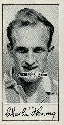 Sticker Charlie Fleming - Famous Footballers (A4) 1956
 n. 54 - Barratt & Co.
