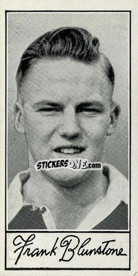 Figurina Frank Blunstone - Famous Footballers (A4) 1956
 n. 48 - Barratt & Co.
