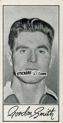 Sticker Gordon Smith - Famous Footballers (A4) 1956
 n. 26 - Barratt & Co.

