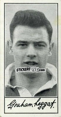 Sticker Graham Leggat - Famous Footballers (A4) 1956
 - Barratt & Co.
