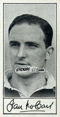 Sticker Ian McColl - Famous Footballers (A4) 1956
 n. 12 - Barratt & Co.
