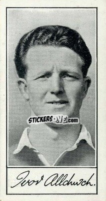 Sticker Ivor Allchurch - Famous Footballers (A4) 1956
 n. 21 - Barratt & Co.
