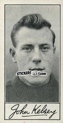 Figurina Jack Kelsey - Famous Footballers (A4) 1956
 n. 38 - Barratt & Co.
