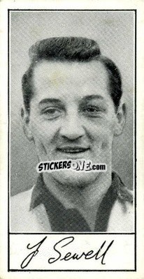 Sticker Jackie Sewell - Famous Footballers (A4) 1956
 - Barratt & Co.
