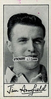 Sticker Jimmy Armfield - Famous Footballers (A4) 1956
 n. 34 - Barratt & Co.
