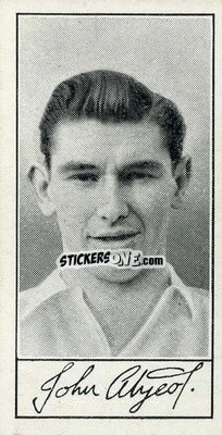 Sticker John Atyeo - Famous Footballers (A4) 1956
 - Barratt & Co.
