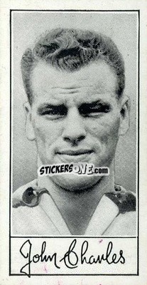 Sticker John Charles - Famous Footballers (A4) 1956
 n. 23 - Barratt & Co.
