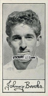 Sticker Johnny Brooks - Famous Footballers (A4) 1956
 - Barratt & Co.
