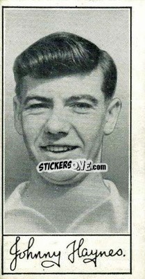 Sticker Johnny Haynes - Famous Footballers (A4) 1956
 - Barratt & Co.
