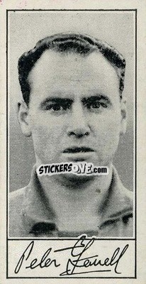 Sticker Peter Farrell - Famous Footballers (A4) 1956
 - Barratt & Co.
