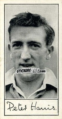 Sticker Peter Harris - Famous Footballers (A4) 1956
 - Barratt & Co.

