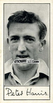 Sticker Peter Harris - Famous Footballers (A4) 1956
 n. 9 - Barratt & Co.
