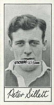 Cromo Peter Sillett - Famous Footballers (A4) 1956
 - Barratt & Co.
